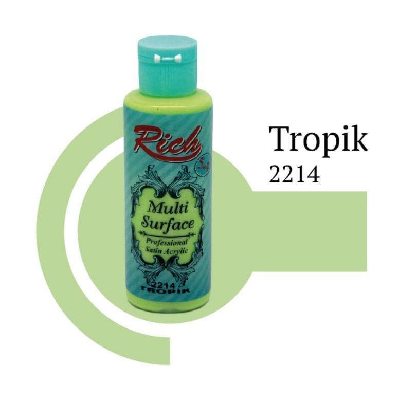 rich-multi-surface-2214-tropik-akrilik-boya-120-cc-55114.jpg Riculti Surface Tropik Akrilik Boya 120 cc - Canlı Renk - Görsel 1