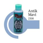 Riculti Surface Antik Mavi Multi-Surface Akrilik Boya 120 cc - Görsel 2
