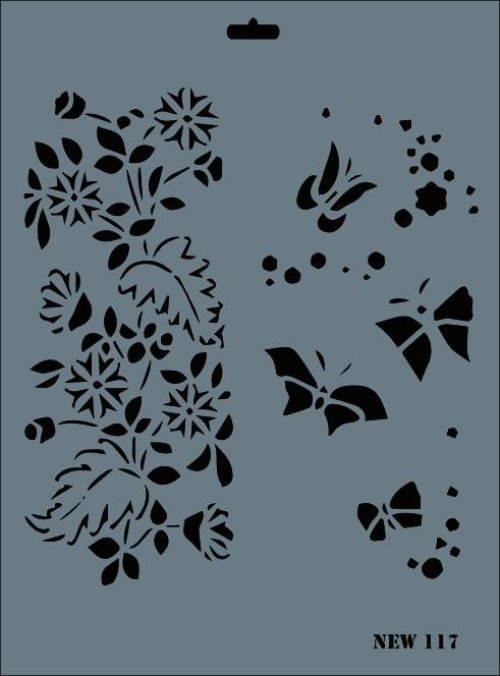 rich-new-seri-n-117-stencil-35x25-cm-52386.jpg Rich New Seri N-117 Stencil Şablon - 35x25 cm - Görsel 1