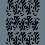 Rich New Seri N-141 Stencil Şablon - 35x25 cm