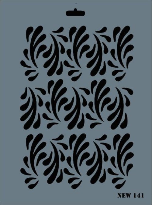 rich-new-seri-n-141-stencil-35x25-cm-52407.jpg Rich New Seri N-141 Stencil Şablon - 35x25 cm - Görsel 1