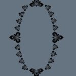 Rich New Seri N-395 Stencil Şablon - 35x25 cm