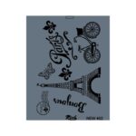 Rich New Seri N-452 Stencil Şablon - 35x25 cm