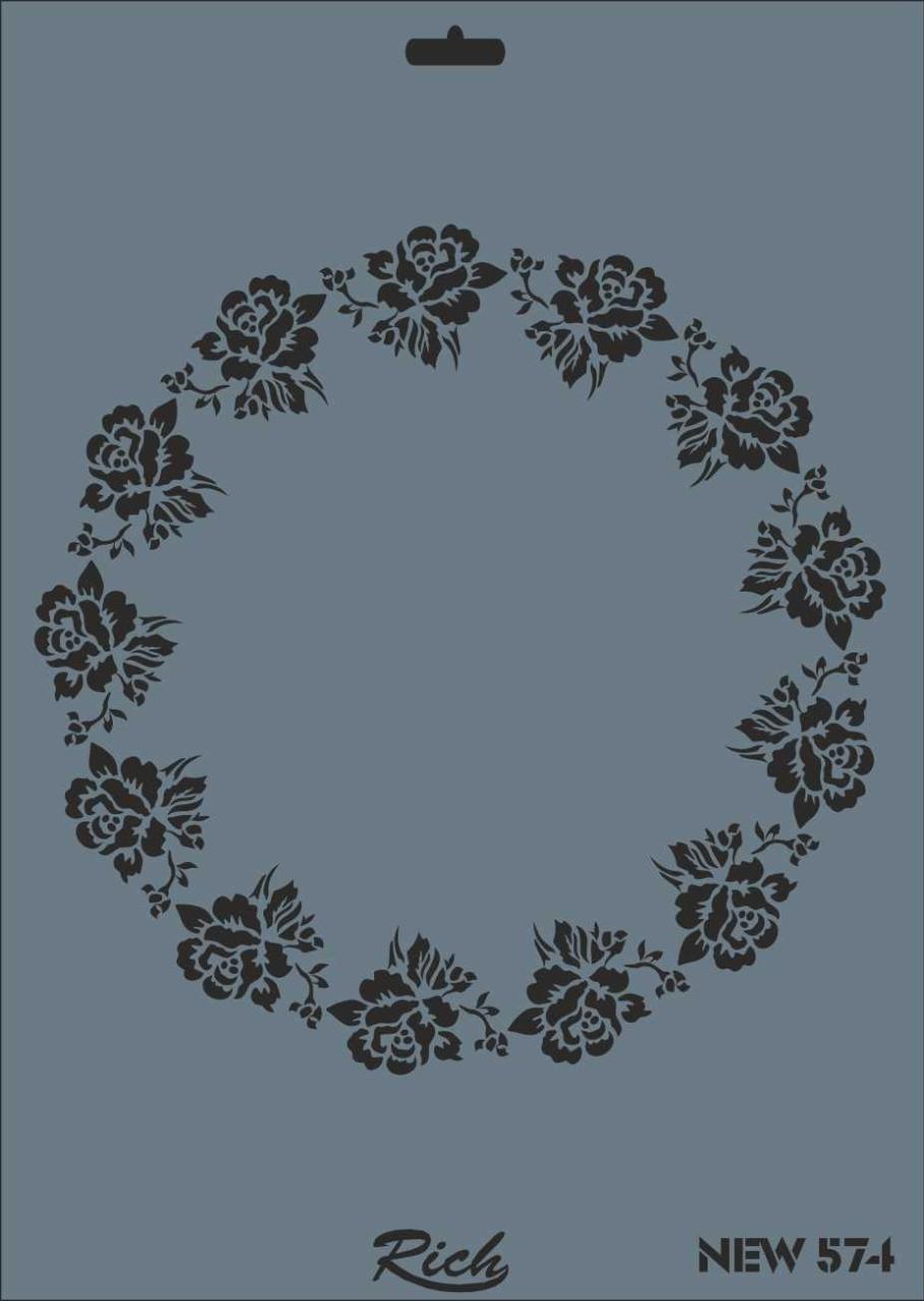 rich-new-seri-n-574-stencil-35x25-cm-52466.jpg Rich New Seri N-574 Stencil Şablon - 35x25 cm - Görsel 1