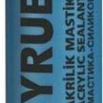 Soudal Acryrub Silikonize Mastik 310 ml - Antrasit