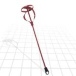 Boya ve Harç Karıştırıcı 80x400 mm - Altıgen Şaftlı