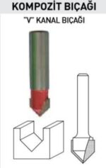14479 Kompozit Freze Bıçağı 1x12 mm - Görsel 2