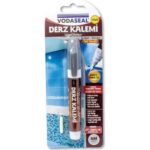 Çift Uçlu Su Bazlı Kalıcı Derz Boyama Kalemi - Gri