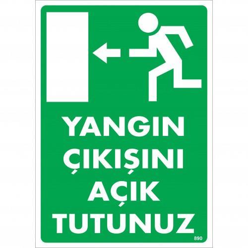 yangin-cikisini-acik-tutunuz-sol-uyari-levhasi-25x35-kod-890-54647.jpg Yangın Çıkışını Açık Tutunuz Sol Yön Levhası 25x35 cm - Görsel 1