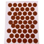 Yapışkanlı Vida Gizleme Tapası 14 mm - Kiraz Rengi (Dekoratif)