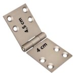 Yüksel Köşeli Alüminyum Menteşe - 4 cm