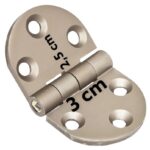 Yüksel Oval Alüminyum Kasa Menteşesi - 3 cm