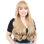 Kahküllü Uzun Dalgalı Fiber Sen Peruk / Balköpüğü - Görsel 2