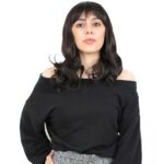 Dalgalı Perçemli Orta Boy Fiber Sen Peruk / Kahverengi