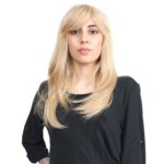 Düz Perçemli Orta Boy Fiber Sen Peruk / Balköpüğü