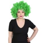 Animasyon Parti Ve Palyaço Peruğu / Açık Yeşil - Görsel 2