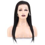 Front Lace Gerçek Tül Peruk Düz / Doğal / 55/60cm - Görsel 2