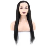 Front Lace Gerçek Tül Peruk Düz / Doğal / 65/70cm - Görsel 2