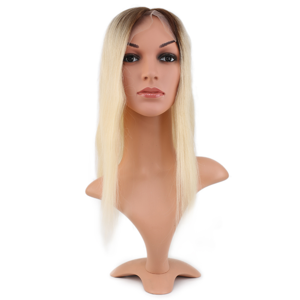1-649.jpg Ön Kısmı Ekstra Tül Kahverengi / Beyaz Platin Ombreli Baby Taban Tepelik / 13x14cm - Görsel 1