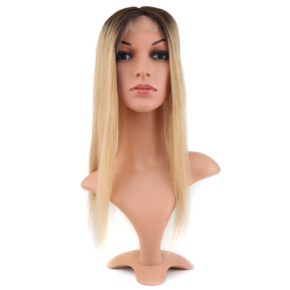 1-650.jpg Ön Kısmı Ekstra Tül Koyu Kestane / Balköpüğü Ombreli Baby Taban Tepelik / 13x14cm - Görsel 1