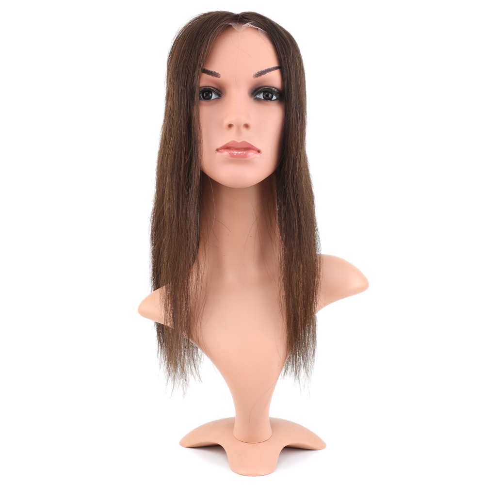 1-655.jpg Ön Kısmı Ekstra Tül Koyu Kestane Baby Taban Tepelik / 13x14cm - Görsel 1