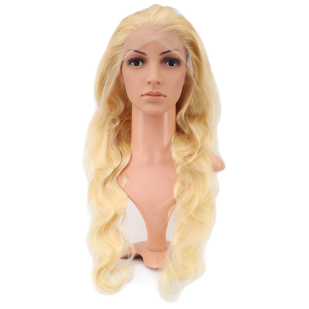 1-695.jpg Gerçek Front Lace Dalgalı Platin Tül Peruk / 75/80cm - Görsel 1
