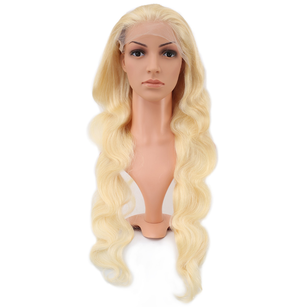 1-697.jpg Gerçek Front Lace Dalgalı Platin Tül Peruk / 80/85cm - Görsel 1