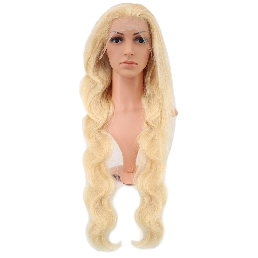 1-699.jpg Gerçek Front Lace Dalgalı Platin Tül Peruk / 85/90cm - Görsel 1