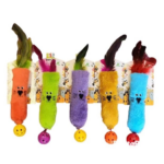 Catnipli Peluş Kedi Köpek Oyuncağı 7 x 23 cm Çeşitli Renklerde