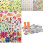 10 Adet Kurutmalık Mikrofiber Kurutma Bulaşık Tezgah Altlığı
