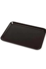 10 Adet Siyaidi Boy Plastik Servis Tepsisi  Kırılmaz Lokanta Büfe Fast Food Kullanım (44x32 Cm) - Görsel 3