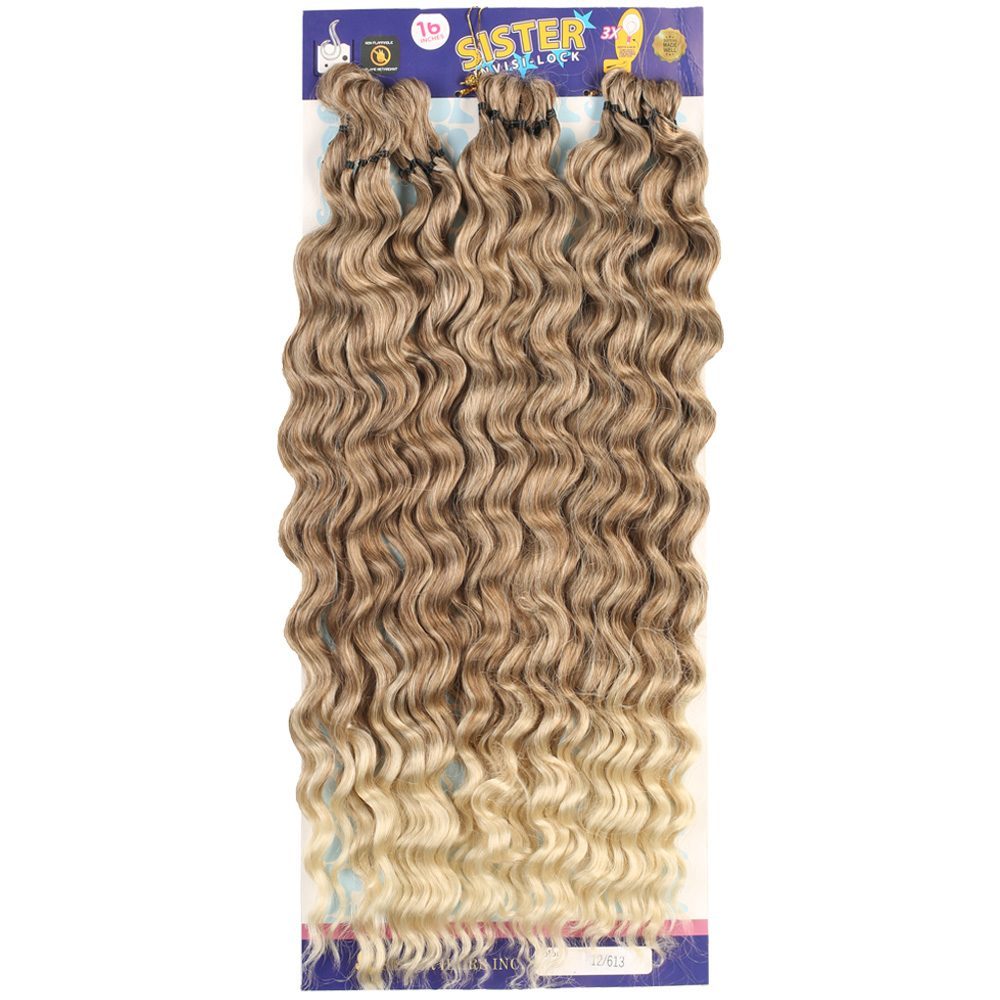 12-613.jpg Afro Dalgası / Küllü Kumral / Platin Ombreli 12/613 - Görsel 1