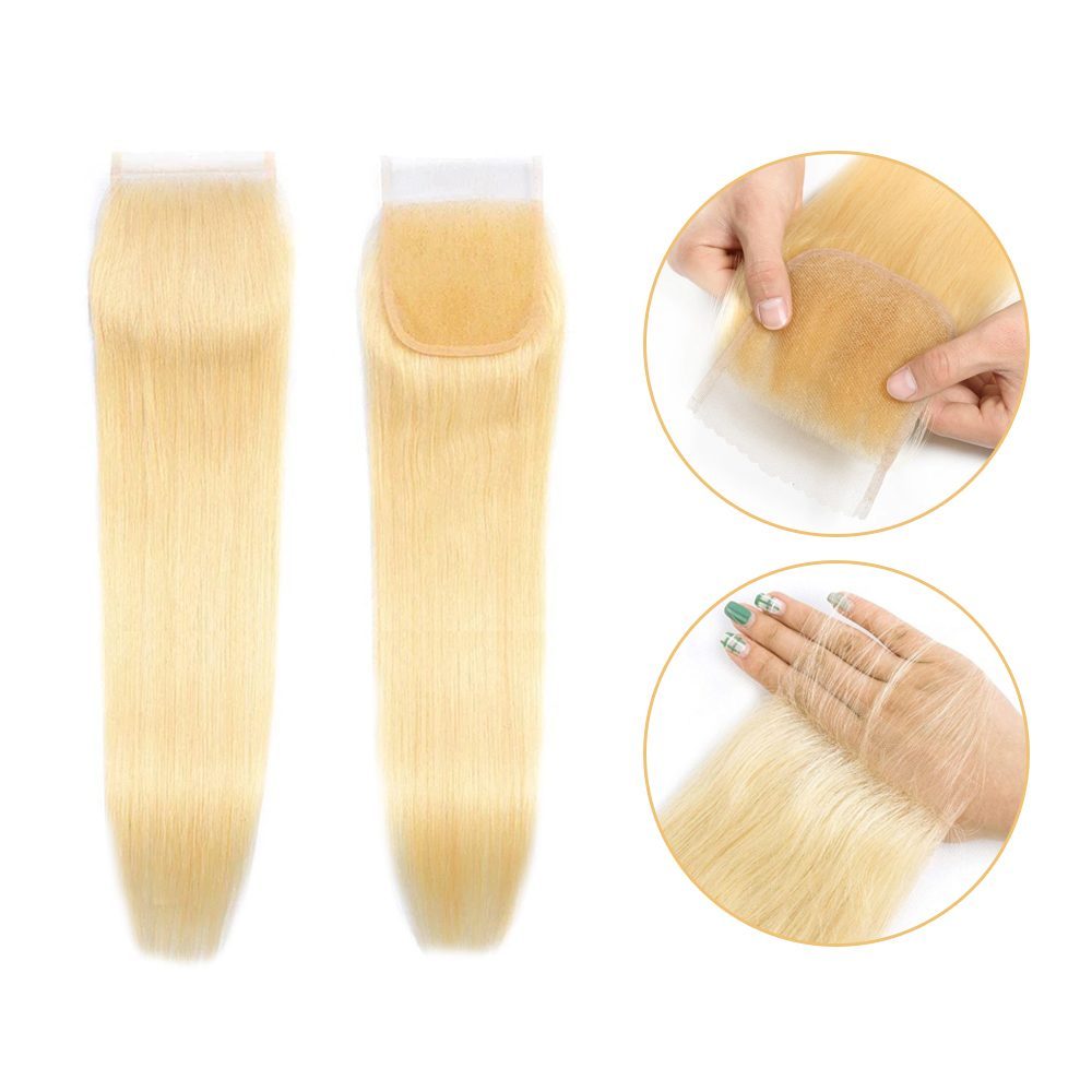 12inch.jpg Peruk Tepesi Platin Renk (Closure) 12inch - Görsel 1