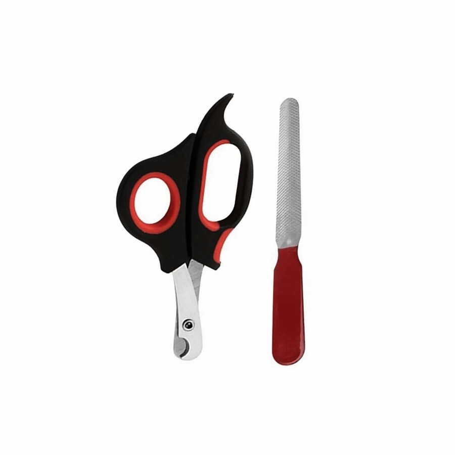 1500x1500-thumb-vp-7235-jpg.jpg Büyük Boy Törpülü Kedi Köpek Tırnak Makası 14 cm-14 cm Kırmızı - Görsel 1