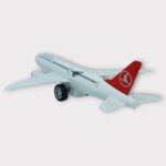 Çek Bırak Metal Yolcu Uçağı - 18 cm - Orta Boy - 1 ADET - Görsel 3