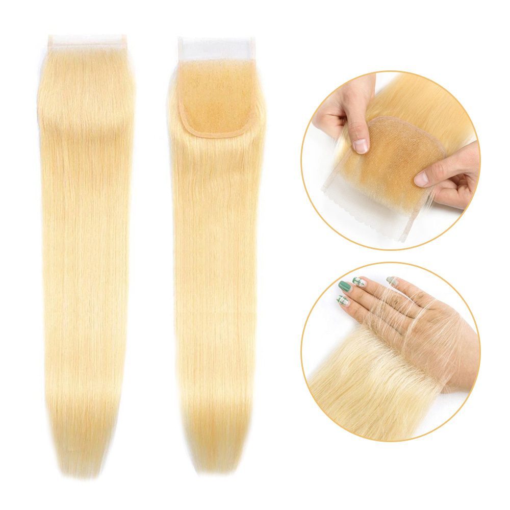 18inchp.jpg Peruk Tepesi Platin Renk (Closure) 18inch - Görsel 1