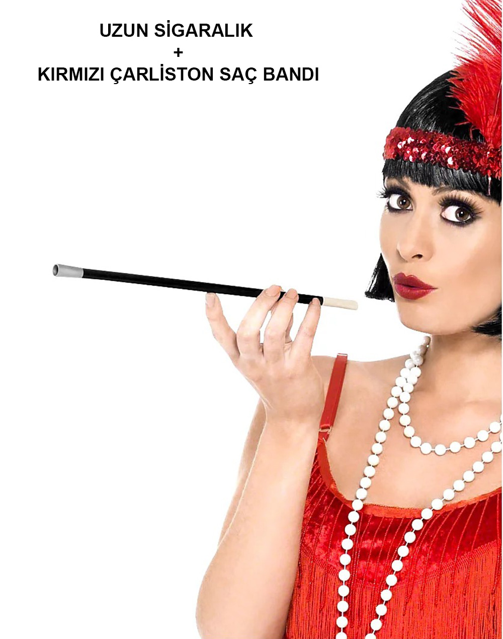 1920-39-ler-1990-39-lar-gatsby-kadin-aksesuar-seti-kirmizi-resim-5053.jpg 1920'ler 1990'lar Gatsby Kadın Aksesuar Seti Kırmızı Charleston Bandı ve Sigaralık - Görsel 1