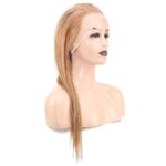 Düz Front Lace Gerçek Tül Peruk / Kumral / 60/65cm - Görsel 3