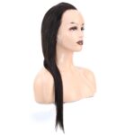 Düz Front Lace Gerçek Tül Peruk / Doğal / 60/65cm - Görsel 3