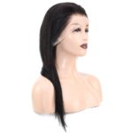 Front Lace Gerçek Tül Peruk Düz / Doğal / 55/60cm - Görsel 3