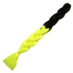 Afrika Örgülük Sen Ombreli  100 Gr. / Siyah / Neon Sarı