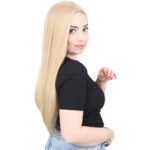 Fiber Sen Uzun Düz Peruk / Balköpüğü - Görsel 2