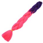 Afrika Örgülük Sen Ombreli  100 Gr. / Mor / Neon Pembe