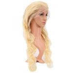 Gerçek Front Lace Dalgalı Platin Tül Peruk / 75/80cm - Görsel 2