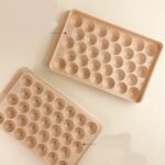 2 li Buz Kalıbı 33 Bölmeli Kristal Küre Buzluk - Mini Yuvarlak Buz Kalıbı