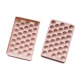 2 li Buz Kalıbı 33 Bölmeli Kristal Küre Buzluk - Mini Yuvarlak Buz Kalıbı - Görsel 5
