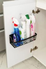 2 Li Plastik Yapışkanlı Askılı Mutfak- Banyo Rafı Düzenleyici Duş Şampuanlık - Görsel 3
