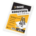 20 m2 Kalın Şantiye ve Boya Zemin Örtüsü