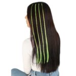 Fiber Sen Boncuk Kaynaklık Renkli  / Neon Sarı / 100 Adet - Görsel 2