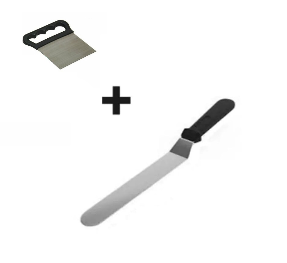 2li-set-hamur-sekillendirici-egik-pasta-spatulasi-ve-metal-hamur-kesici-kaziyici-spatula-resim-7157.jpg 2li Set Hamur Şekillendirici Eğik Pasta Spatulası ve Metal Hamur Kesici Kazıyıcı Spatula - Görsel 1